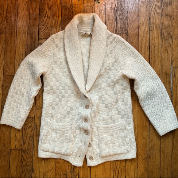 COLLETTE™ – Vintage Style Striped Sweater Cardigan main image 1